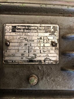 Predám dvojotáčkový elektromotor 400 V - 2