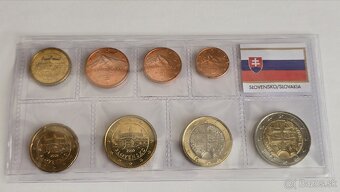 UNC sady euromincí - 2