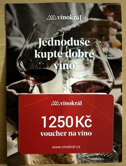 Voucher na víno - 2