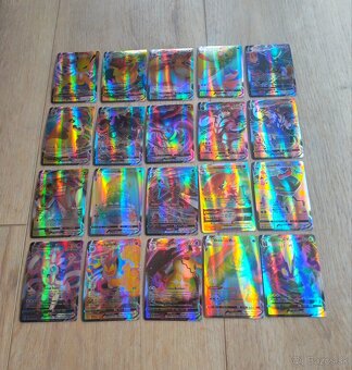 Dúhové pokémon karty - 2