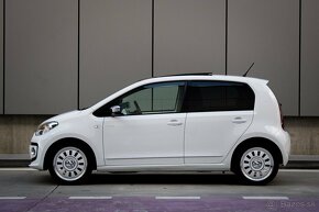 Volkswagen white Up 1.0 75k - pano, výhrevy, koža, TOP stav - 2