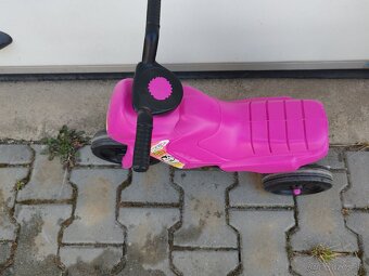 Detské odrážadlo Enduro Yupee ružové malé - 2