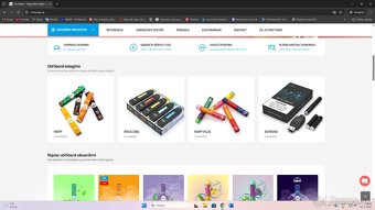 Predám eshop s vape produktami- dropshipping - 2