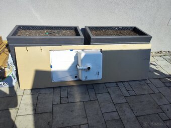 Kuchynský drez BLANCO SONA 45S biely (set) - 2