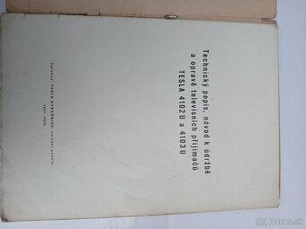 Tesla 4012 / 4103 servisny manual a schemy - 2