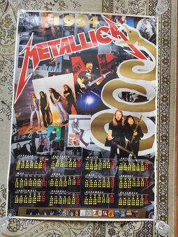 plagáty Metallica a IRON MAIDEN - 2