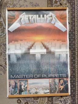 plagáty Metallica a IRON MAIDEN - 2