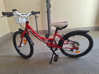 Predám detský bicykel 20kola Ctm cerveny - 2