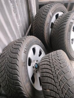 4ks 130€ alu disky orig. BMW 5x120 R17 245/55 r17 - 2