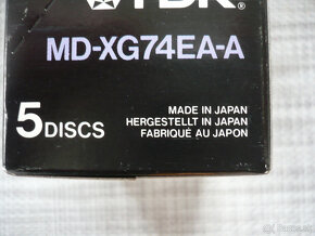 Mini Disc kazety TDK - 2