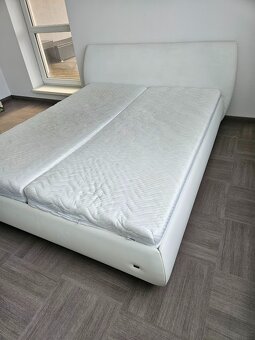 Manzelska postel 160x200, biela - 2
