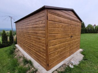 Plechová garáž 3x5m + doprava a montáž zdarma - 2