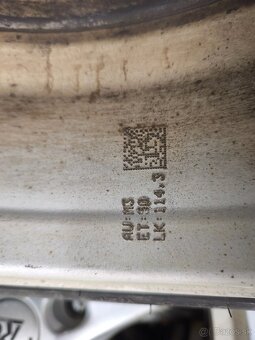 ALU disky 5x114,3 r16 a zimné pneu 205/60R16 - 2