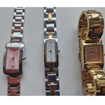 3 malé elegantné hodinky - 2