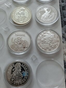 1oz a 2oz strieborné investičné mince - 2