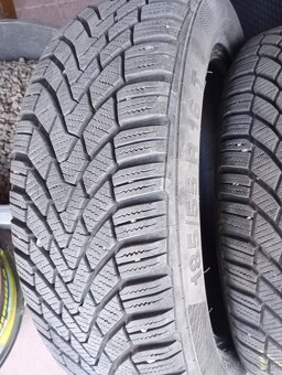 Ponúkam zimné pneu 185/55 R16 T Continental ContiWinterConta - 2