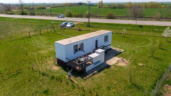 Záhrada 2253 m2 v Čunove s obytným domčekom - 2