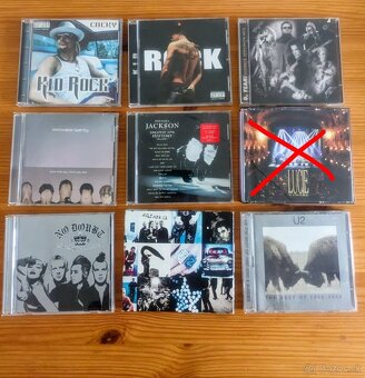 Mix originál hudobných CD - 2