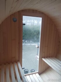 Sudova sauna aj s pecou na drevo - 2