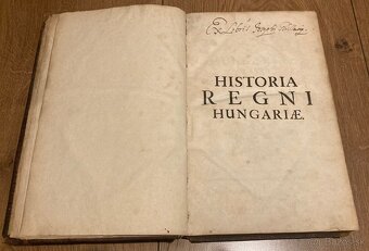 Francisco Kazy - Historia Regni Hungariae I + II - 2