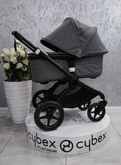 BUGABOO FOX3 TERÉNNA TROJKOMBINÁCIA STELLAR BLACK MELANGE - 2