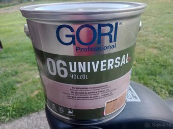 Farba na drevo GORI 06 UNIVERSAL HOLZÖL. Olejová farba - 2