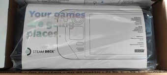 Nový nerozbalený steam deck LCD 256gb - 2