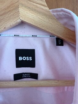 Boss kosela bielo ruzova XL - 2