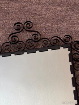 Zrkadlo v kov rame - 10€ - 2