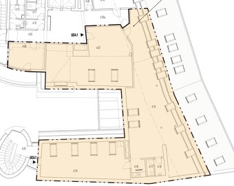 Reprezentatívny kancelársky celok, 209,83m2, v centre na Pan - 2