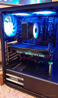 Herný výkonný PC-Ryzen 5+RTX 2080-8GB OC+32 GB RAM+NVMe+ARGB - 2
