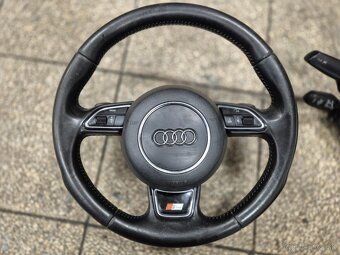 Predám trojramenny volant S-line pre Audi - VÝBORNÝ STAV - - 2