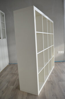 Knižnica regál Kallax policový regál s LED osvetlením - 2