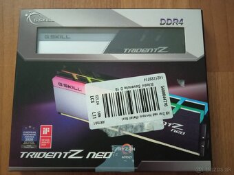 Ram G.SKILL 16GB KIT DDR4 3600 MHz CL16 Trident Z RGB Neo - 2