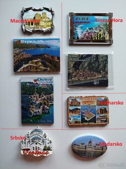 Predám magnetky, prevazne z Europy - 2