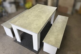 jedalenský set betonoptik - 2