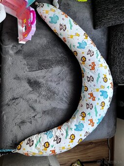 Tehotenský / kojenecký vankúš, extra dĺžka - 2