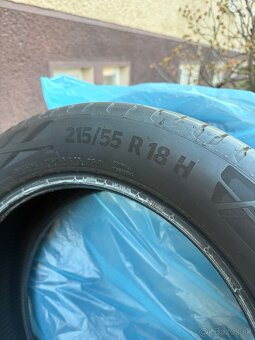 500 € Letné pneu Continental 215/55 R18 H - 2