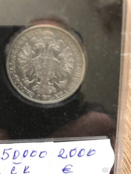 Zlatník - striebro rok 1858 V - 2