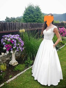 Svadobné šaty Veľkosť 36 - 2