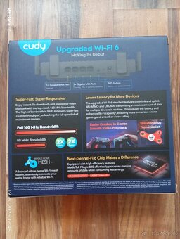 Predam router CUDY AX3000 Gigabit WiFi 6 Mesh. - 2