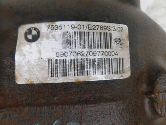 BMW X3 E83 2003- 2.0D zadný diferenciál - 2