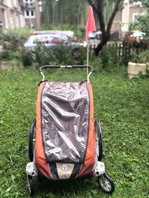 VÝRAZNÁ ZĽAVA Chariot Corsaire 2 cyklovozík pre 2 deti - 2
