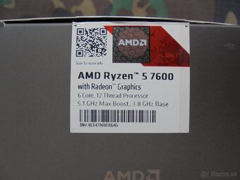AMD Ryzen 5 7600. - 2