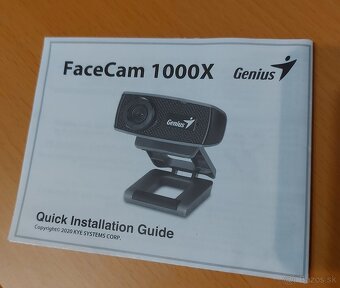 Webkamera Genius FaceCam 1000X - 2