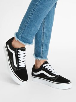 Tenisky Vans Old Skool Black White UNISEX vel. 40 ===NOVÉ=== - 2