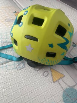 Detská helma ACEY 022 wasper lime S (50-55cm) - 2