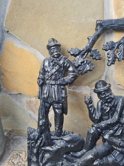 Historická liatinová ozdoba z konca 19 storočia - 2