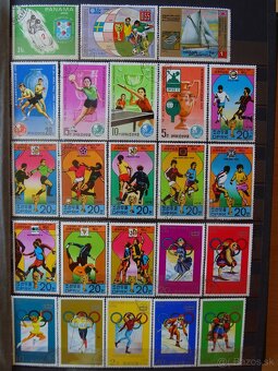 Pekná zbierka známok ŠPORT 2 - 2