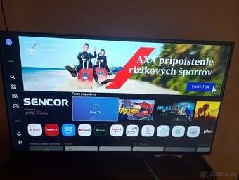 Predám tv Sencor Smart tv LED UHD 50 - 2